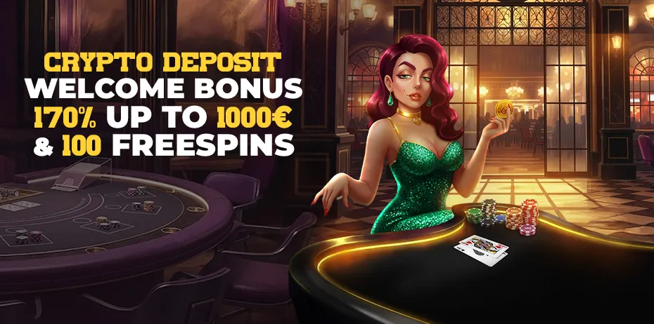 170% Crypto Deposit Bonus at Donbet